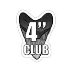 Megalodon 4 Inch Club Sticker