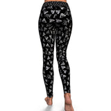 Shark Tooth Yoga Pants