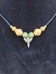 Golden Beach Lemon Shark Tooth Necklace