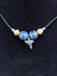 Golden Beach Lemon Shark Tooth Necklace