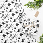 Fossil Wrapping Paper - White