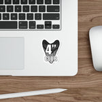 Megalodon 4 Inch Club Sticker