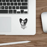 Megalodon 4 Inch Club Sticker