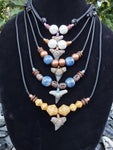Golden Beach Lemon Shark Tooth Necklace