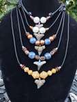 Golden Beach Lemon Shark Tooth Necklace