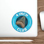 Megalodon 4 Inch Club Round Sticker