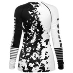 PREMIUM WOMEN'S SHARK TOOTH RASH GUARD - FREE SHIPPING