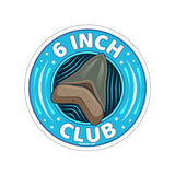 Megalodon 6 Inch Club Round Sticker
