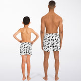 Dad & Son Matching Dinosaur Fossil Bathing Suit - FREE SHIPPING