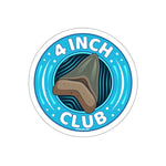 Megalodon 4 Inch Club Round Sticker