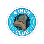 Megalodon 4 Inch Club Round Sticker