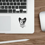 Megalodon 6 Inch Club Sticker