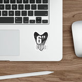 Megalodon 6 Inch Club Sticker