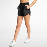 Women's Shark Tooth Shorts - Pink - FREE SHIPPING