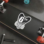 Megalodon 6 Inch Club Sticker