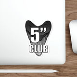 Megalodon 5 Inch Club Sticker